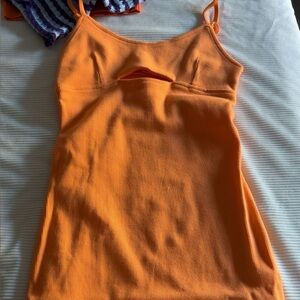 Steve Madden Orange Mini Dress (XS)
